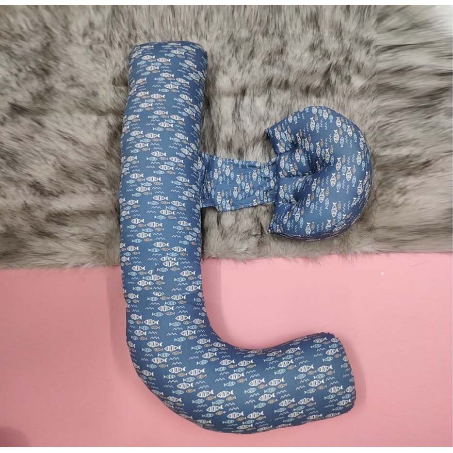 GỐI ÔM KÊ BỤNG BẦU HÌNH CHỮ F GIÚP MẸ BẦU NGỦ NGON VÀ GIẢM ĐAU LƯNG