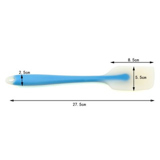 Vét bột silicon đúc cán liền 2 màu 28cm