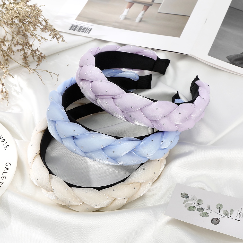 Dây Buộc Tóc Đính Đá Xinh Xắn Dành Cho Nữ