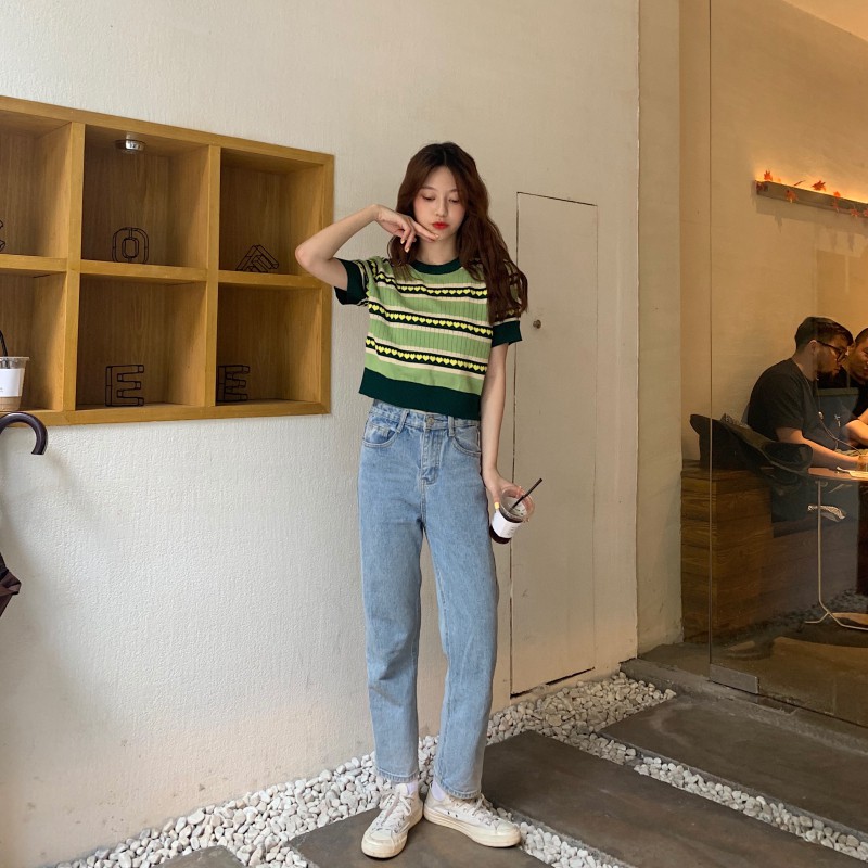 [SẴN] Áo croptop len nữ Ulzzang Quảng Châu ALC14 | BigBuy360 - bigbuy360.vn