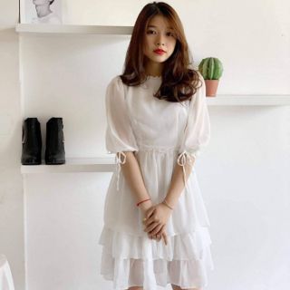 Đầm tầng tiểu thư