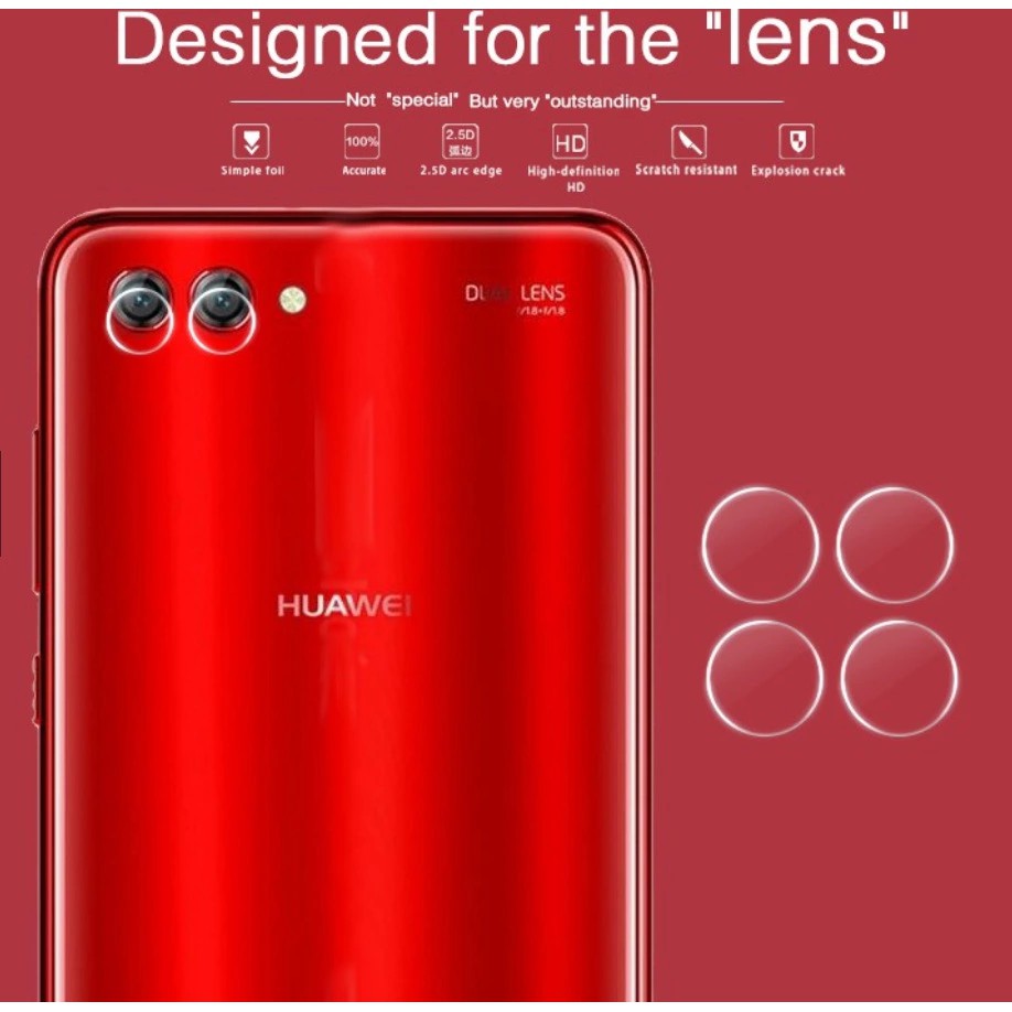 Kính Cường Lực Dán Bảo Vệ Camera Chụp Hình Của Điện Thoại Cho Huawei Nova 3I 2I P20