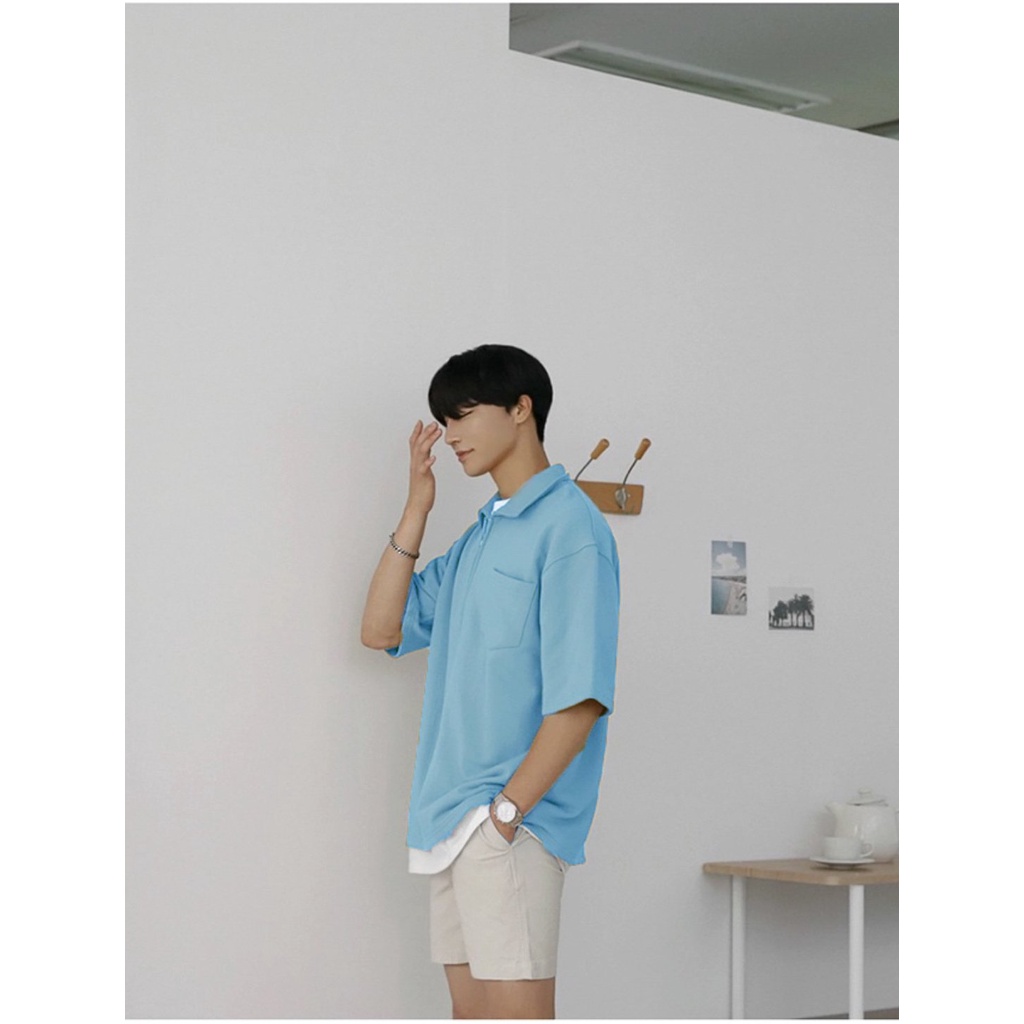 Áo thun Stee ZIPZIP CVC - Giá sỉ Unisex