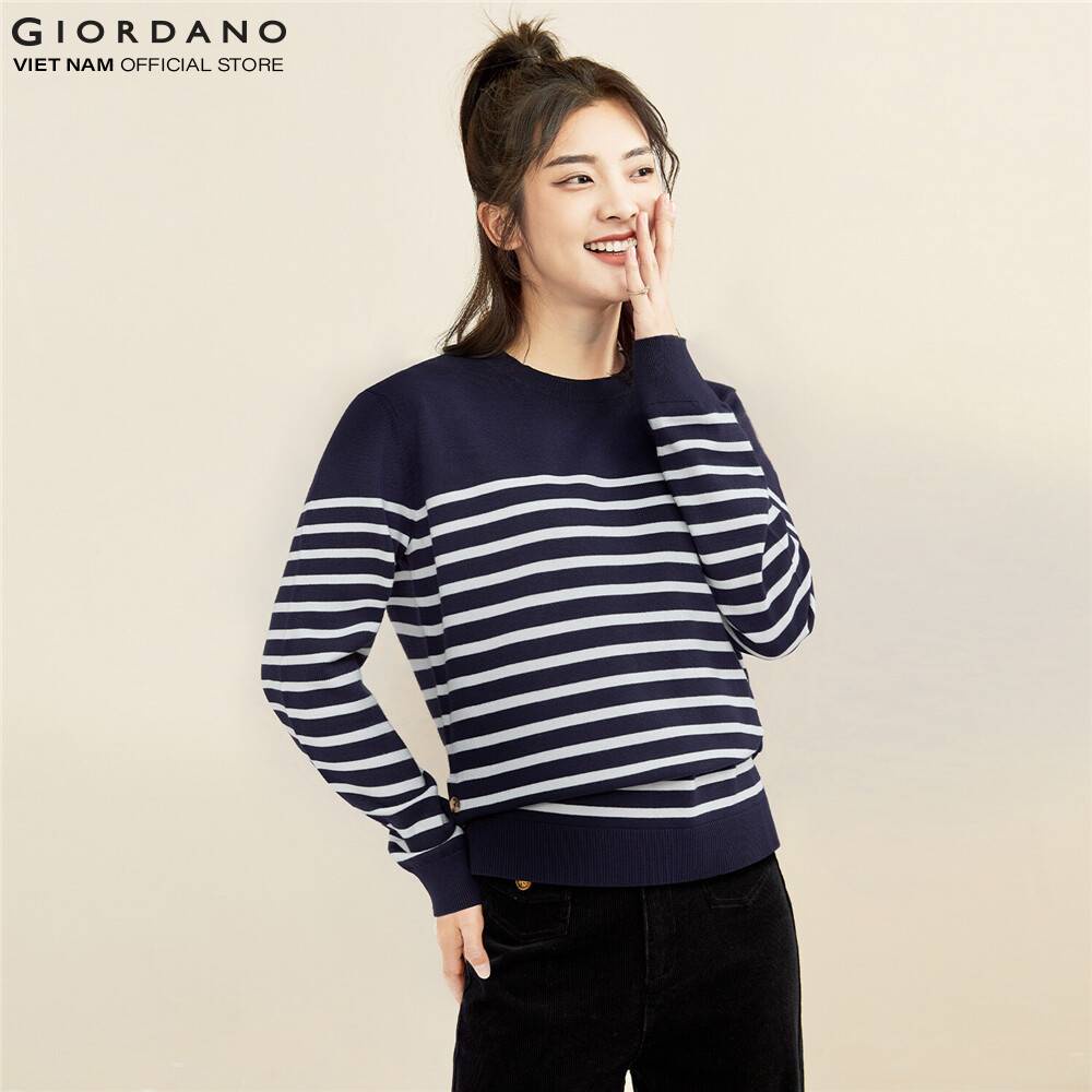 Áo Len Dài Tay Nữ Giordano 05351604