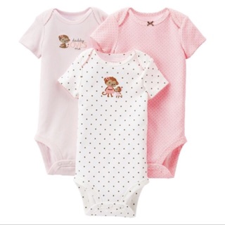 Set 3 body ngẫu nhiên cho bé 3-12m
