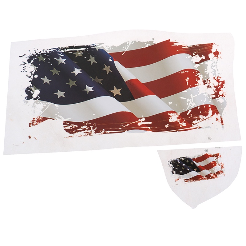 [takejoyfree 0609] USA Flag PVC Patch Transfer Printing iron on patches for clothing Stickers