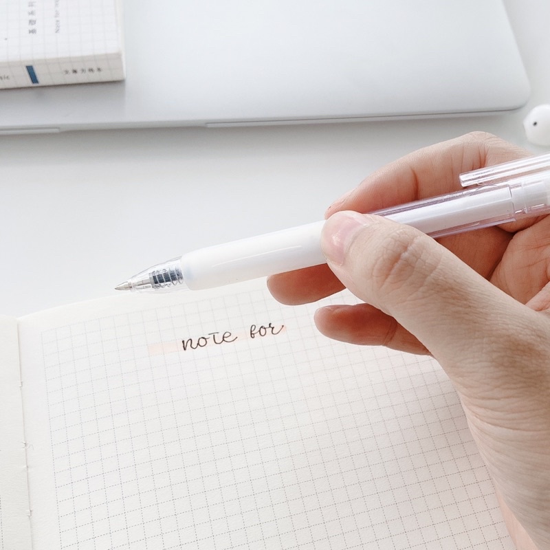 BÚT GEL ĐEN 0.5mm PHONG CÁCH MUJI TỐI GIẢN