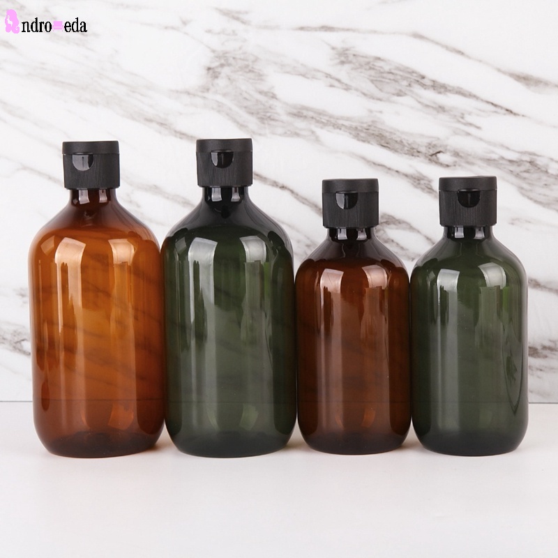 1 Chai Nhựa Có Nắp Lật Dung Tích 300/500ML Dùng Đựng Mỹ Phẩm Khi Đi Du Lịch