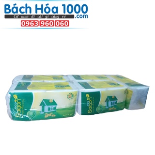 Lốc 10 cuộn giấy vệ sinh không lõi Saigon Care 2 lớp