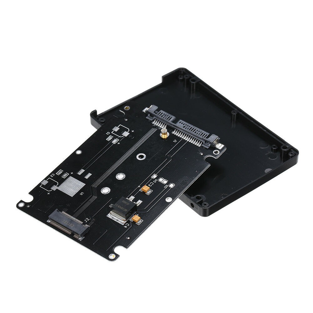 Bộ Chuyển Đổi M.2 Ngff (Sata) Ssd Sang 2.5 "Sata 3 22-pin Kèm Hộp Đựng 2.5 ''