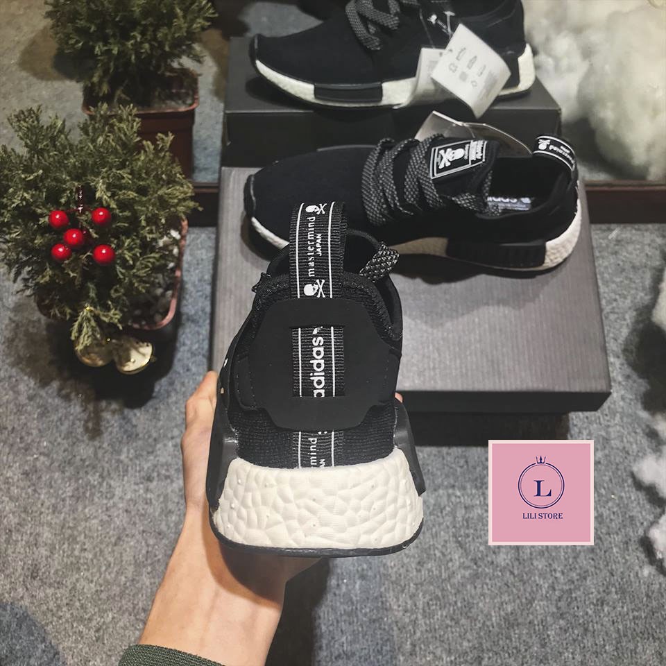 GIẢM giá sập sàn GIÀY THỂ THAO Giày Thể Thao NMD Mastermind Japan phản quang dây Đen FREESHIP . . . 👟 ˇ