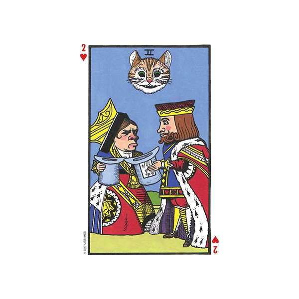 Bộ Bài Wonderland Tarot - Tin Edition  - Bài Gốc Authentic Chính Hãng 100%