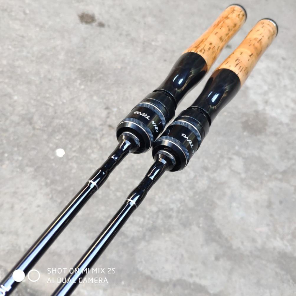 Cần Câu UL Giá Rẻ Cần UL Cán Gỗ Đọt Đặc Chuyên Đồ Câu Lure chuyên câu suối, cháp