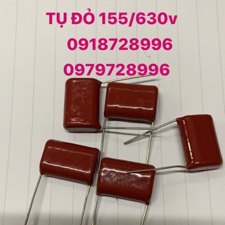 Tụ đỏ 155-630 v combo 10 con