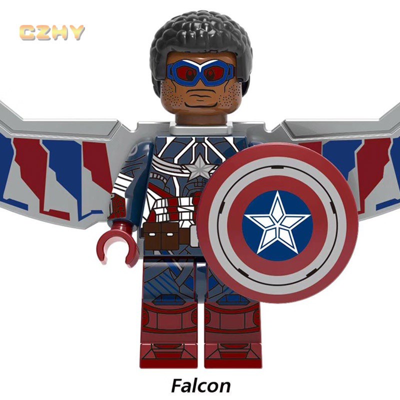 Mô Hình Nhân Vật Gạch Đen Trong Captain Americasr Zemo