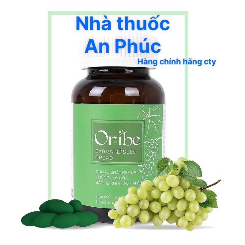 viên uống trắng da- chống nắng-mờ nám- đẹp da oribe