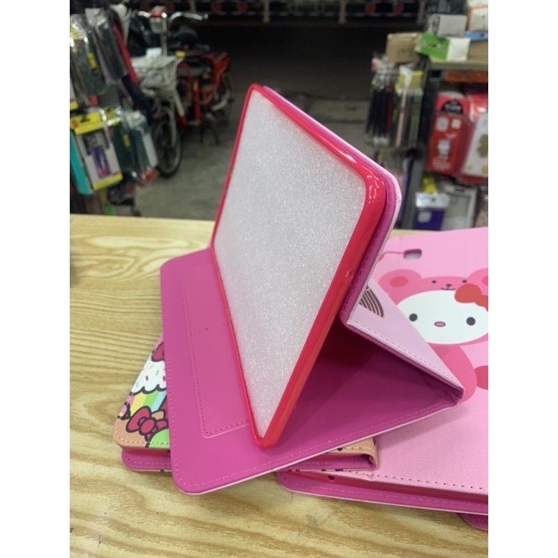 Bao da samsung Tab E 9.6inch T560 T561 dẻo kitty doremon siêu dễ thương