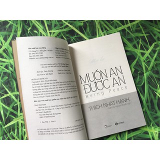 Sách - Muốn An Được An - Thích Nhất Hạnh