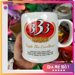 LY SỨ MINH LONG QUÀ TẶNG CỦA BIA SÀI GÒN BIA 333