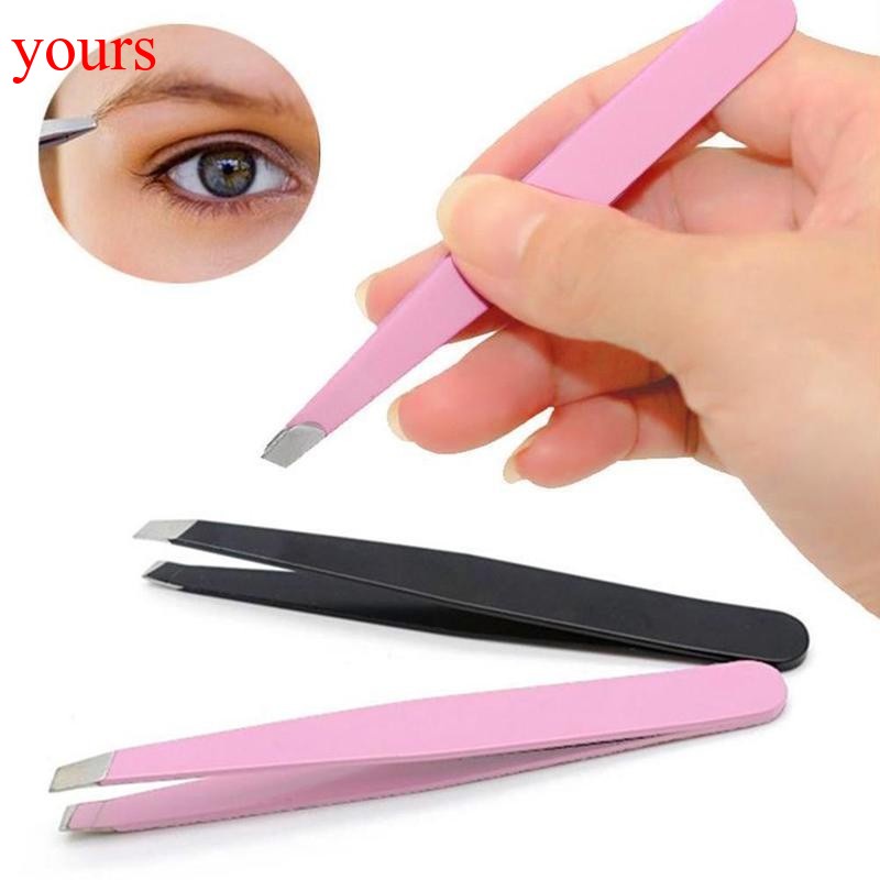 [Hàng mới về] Nhíp nhổ lông mày chuyên nghiệp bằng thép không gỉ
