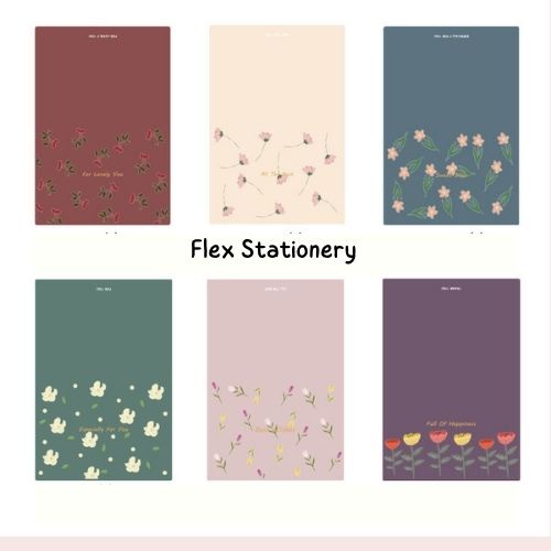 THIỆP QUÀ TẶNG, CẢM ƠN, PHONG CÁCH VINTAGE, HỌA TIẾT HOA