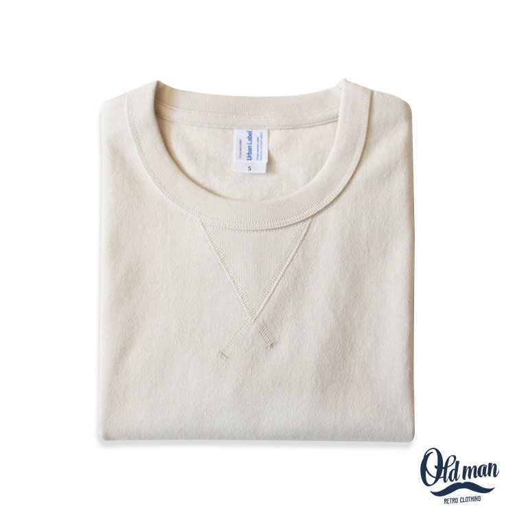 Áo Thun Nam Cổ Bo Chữ V OLDMAN, Cổ Tròn, Tay Đùi Ngắn Cổ Điển 245g Cotton, Áo Thun Vintage Retro Basic Dày Dặn | BigBuy360 - bigbuy360.vn