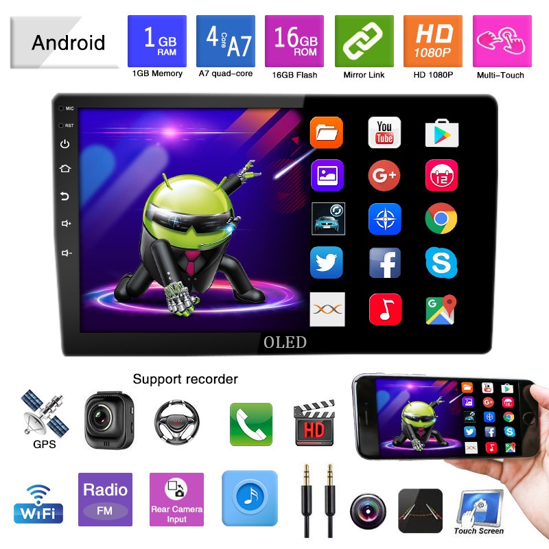 Màn hình Android OLED WIFI RAM 2G ROM 32G, kết nối wifi vào mạng, Andorid mới nhất, GIÁ SIÊU RẺ