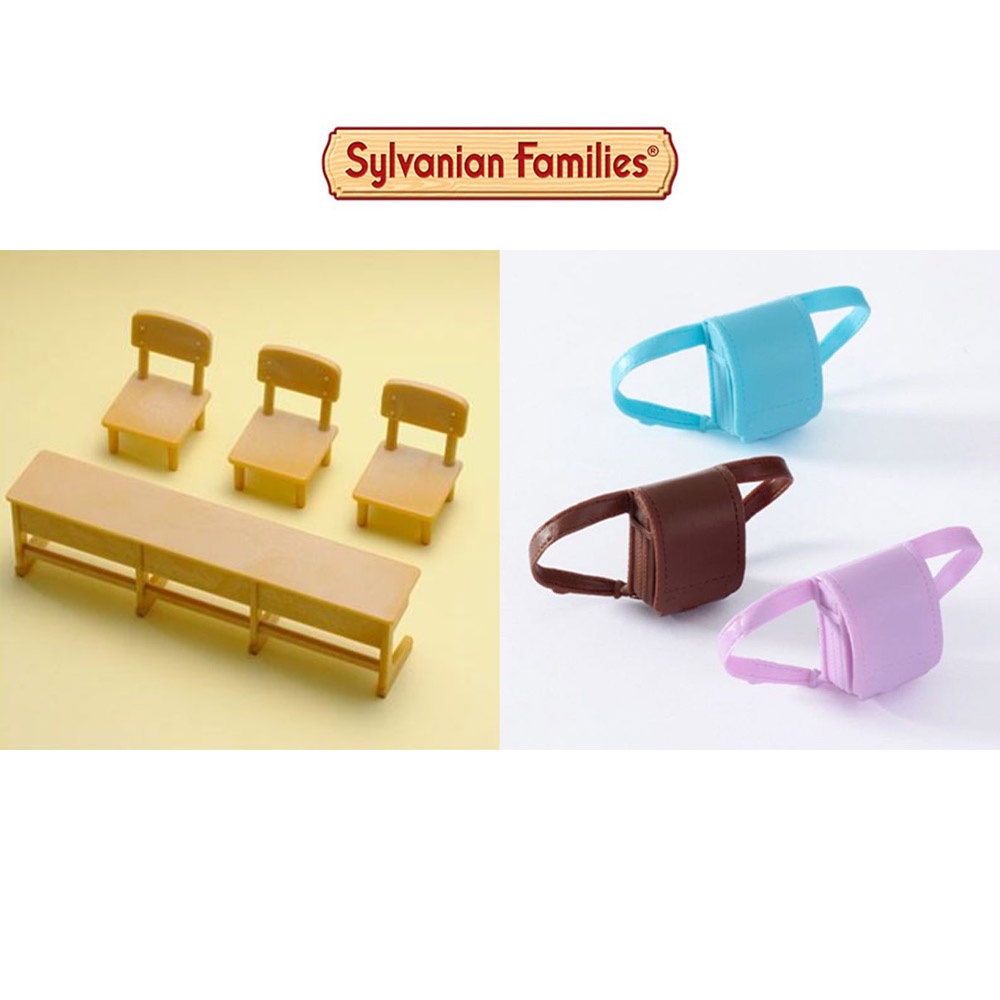 Đồ Chơi Sylvanian Families Bộ Sưu Tập Phụ Kiện Đến Trường School Accessories