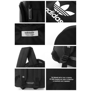 (HÀNG XUẤT XỊN) Balo das đen cở lớn B352 TREFOIL CLASSIC BACKPACK DJ2170