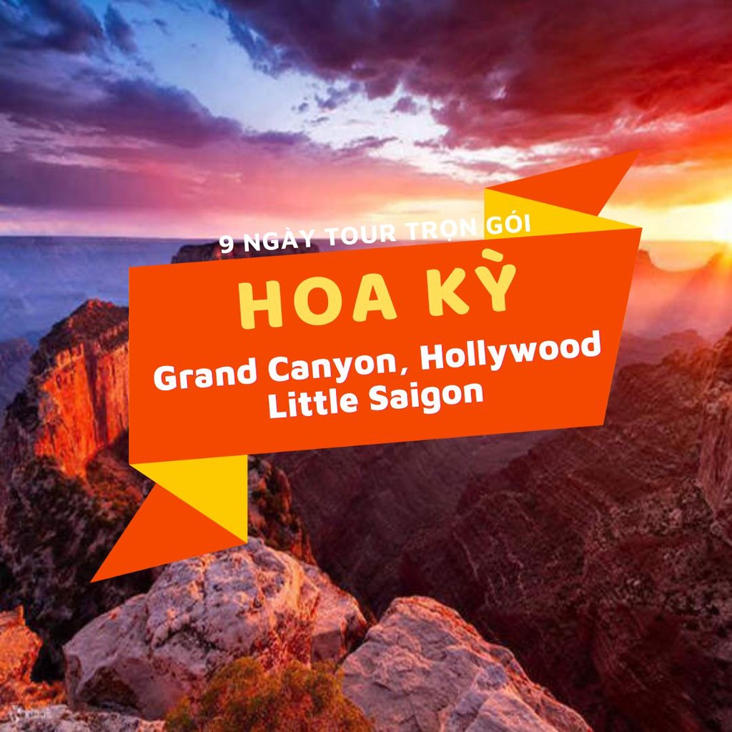 [EVoucher Vietravel] Bờ Tây Hoa Kỳ: Los Angeles-Hollywood-Las Vegas-Grand Canyon-Universal Studio-San Jose-San Francisco