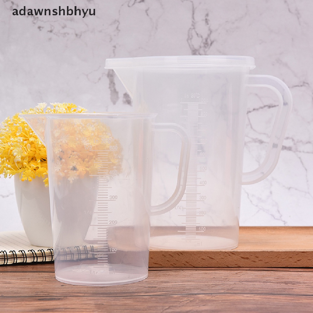 Cốc Đong Bằng Nhựa Có Tay Cầm Và Vỏ Bọc Dày Dặn Tiện Dụng Cho Nhà Bếp