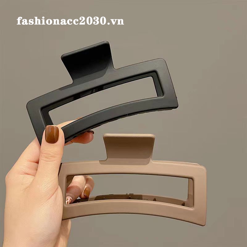 Kẹp Tóc Hình Vuông Cỡ Lớn Đơn Giản Thời Trang Mùa Hè Cho Nữ