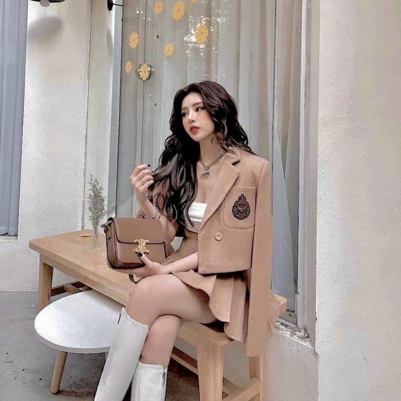 Túi Xách Đeo Chéo, Đeo Vai Ce lin sz 18cm  Thiết Kế Đơn Giản Thời Trang Vintage Hàn Quốc