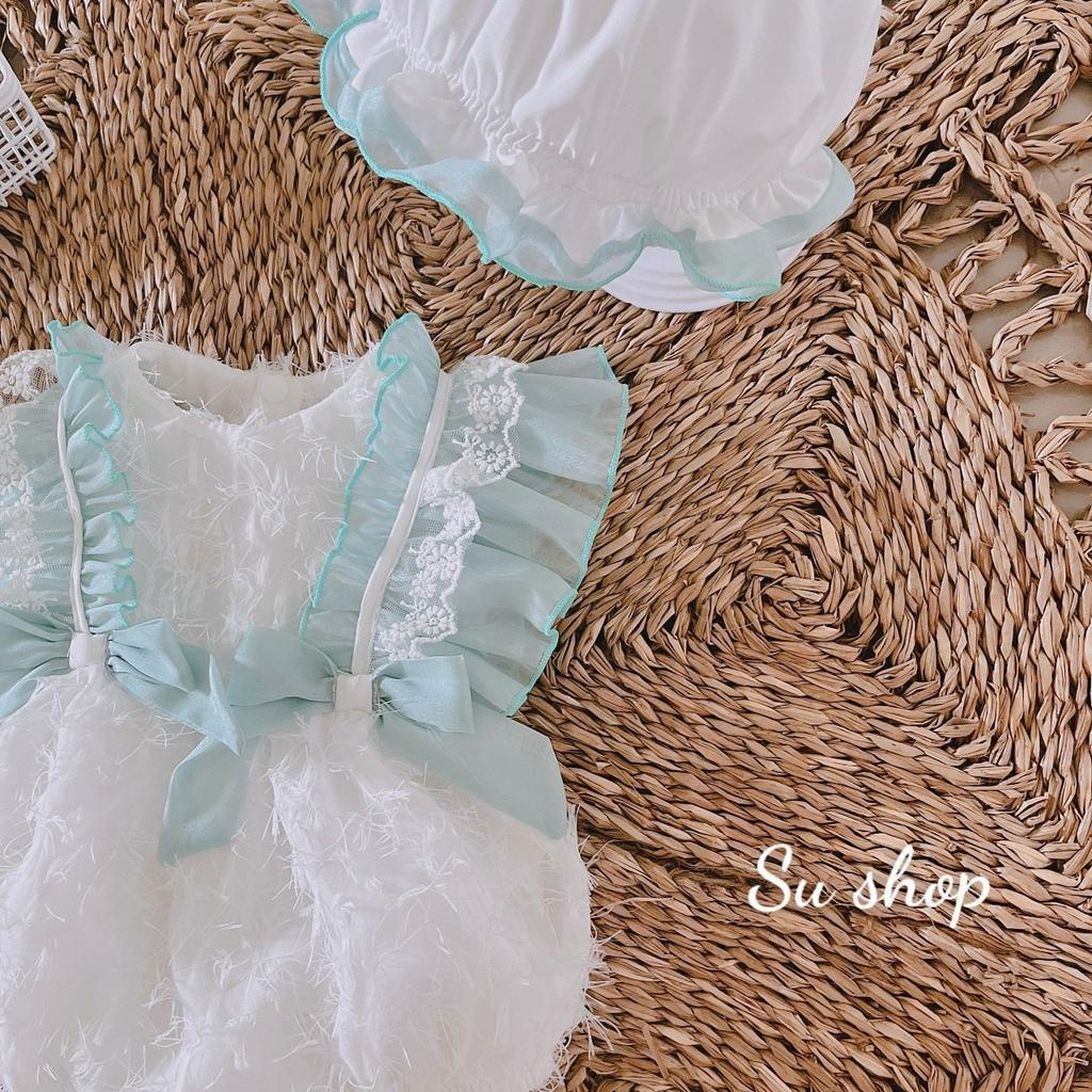 Body thiết kế cho bé sơ sinh TẶNG KÈM MŨ cho bé 3-11kg-Su Shop