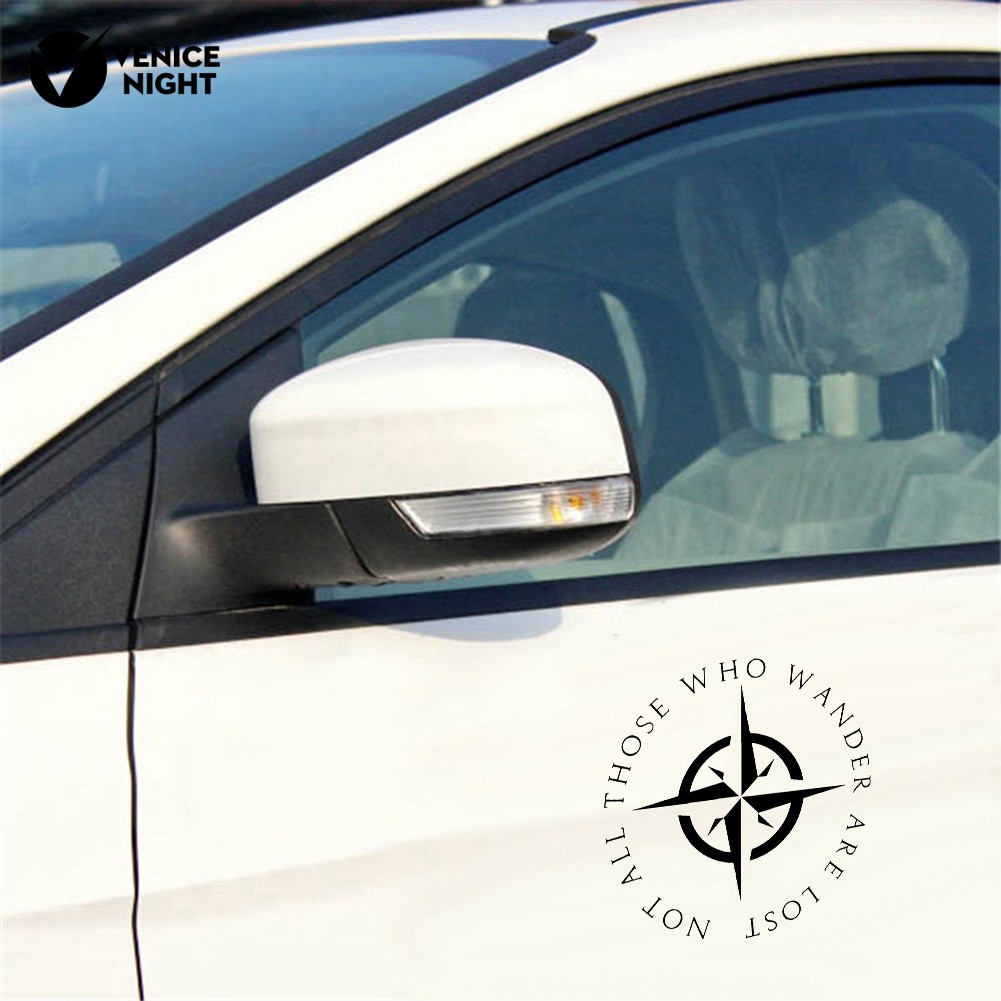 Decal dán trang trí chữ " tiếng anh " cho xe hơi / xe tải