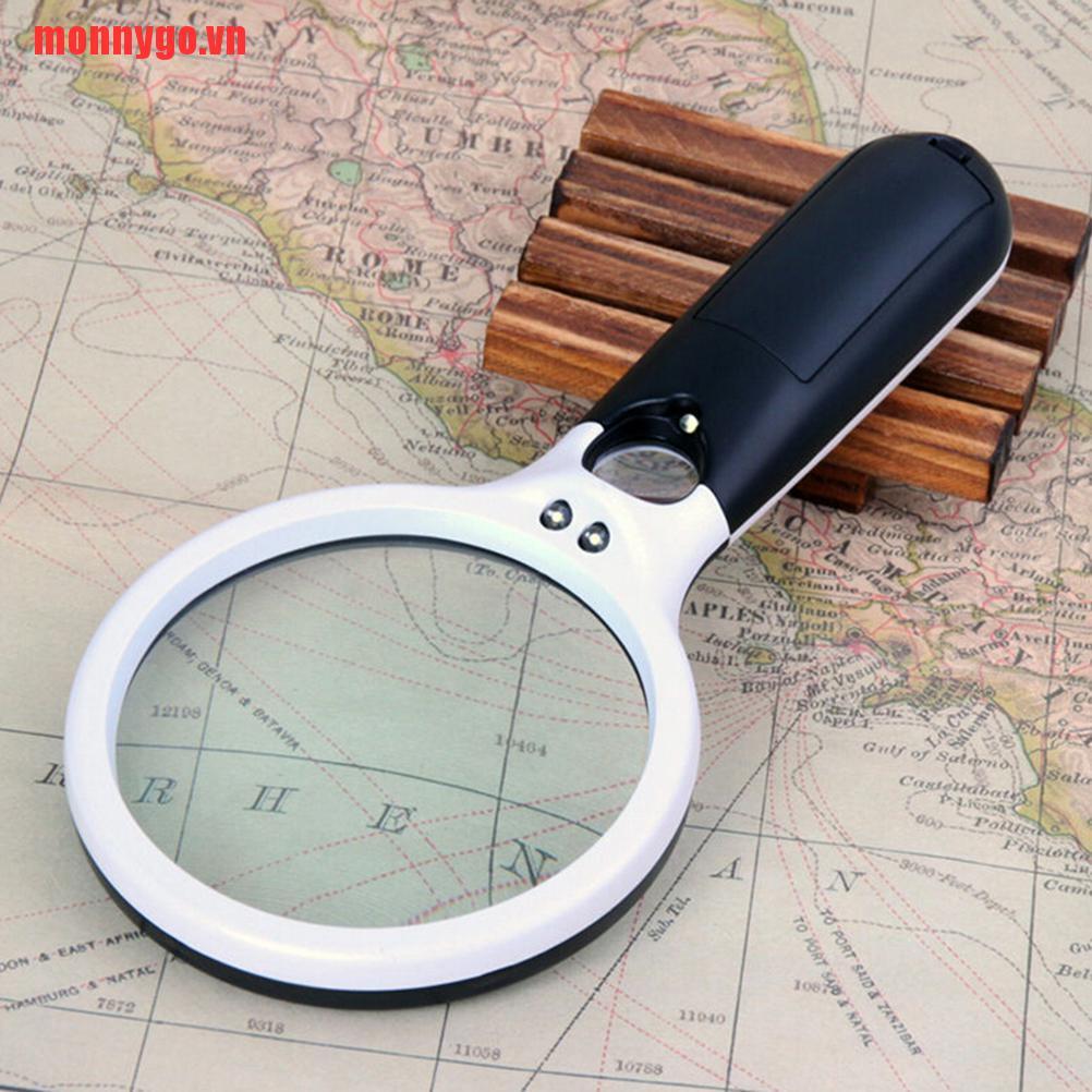 Kính Lúp Cầm Tay 45x Có 3 Mức Độ Phóng Đại | BigBuy360 - bigbuy360.vn