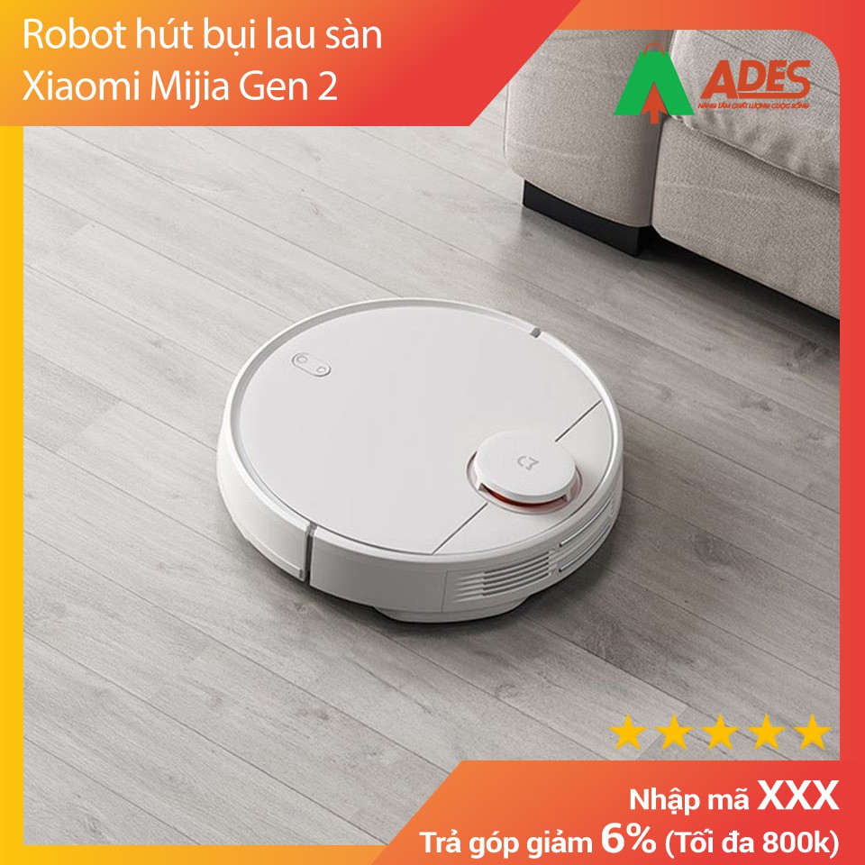 Robot hút bụi lau sàn Xiaomi Mijia Gen 2 (Vacuum Mop P) | BẢO HÀNH CHÍNH HÃNG | GIÁ RẺ BẤT NGỜ