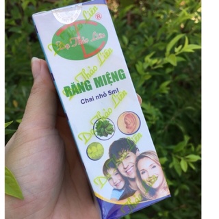 Lọ 5ml - răng miệng dạ thảo liên