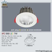 Đèn âm trần downlight Anfaco AFC 569 7w,9w,12w