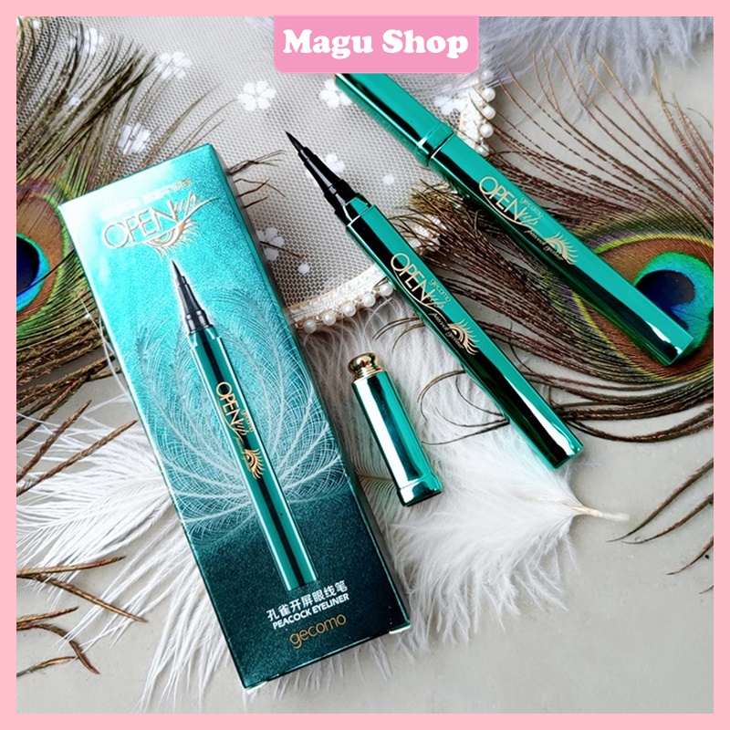 Bút kẻ mắt nước cao cấp Gecomo không trôi - Bút kẻ mắt màu đen nội địa Trung mã G3005