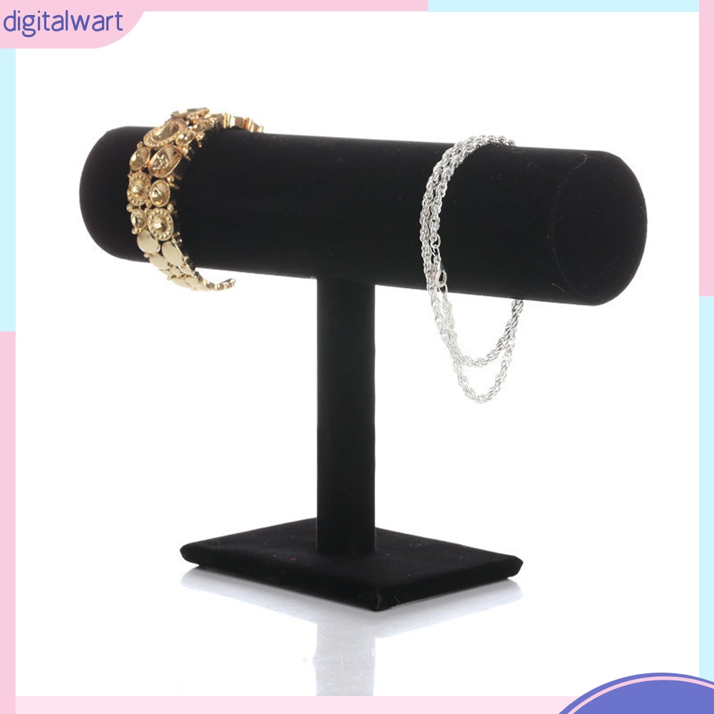 (Hàng Mới Về) Giá Đỡ Trưng Bày Trang Sức Chất Liệu Nhung Thời Trang