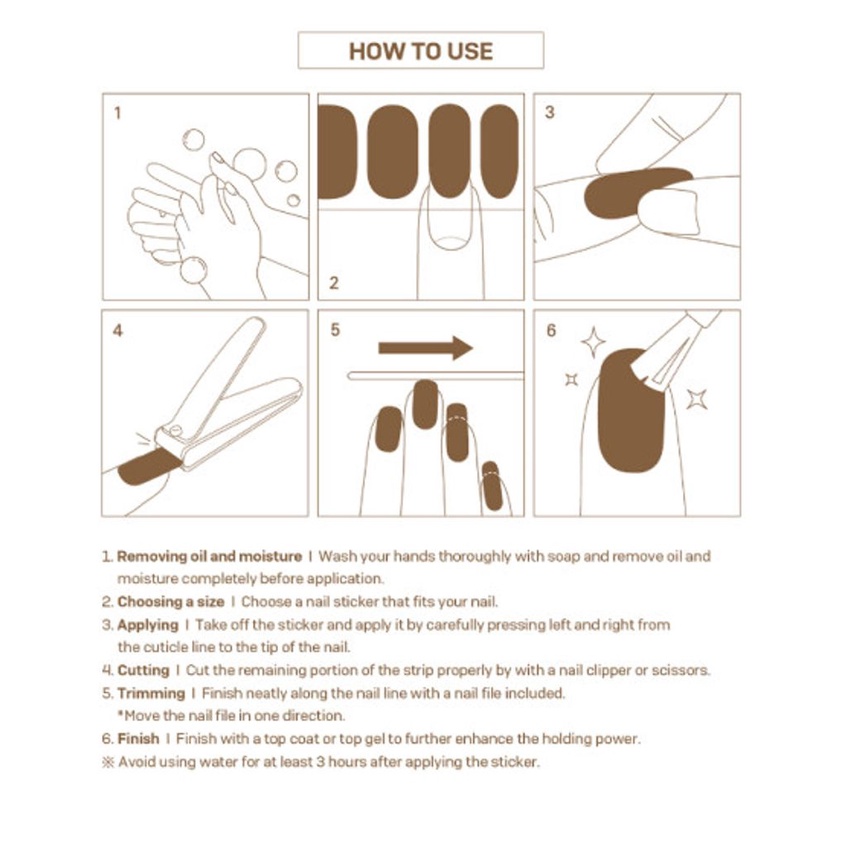 Miếng Dán Móng TinyTAN Hình BTS Dynamite