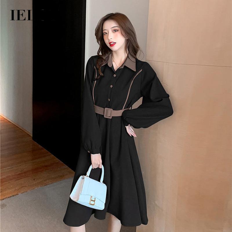 Đầm sơ mi IELGY thời trang giản dị dành cho nữ