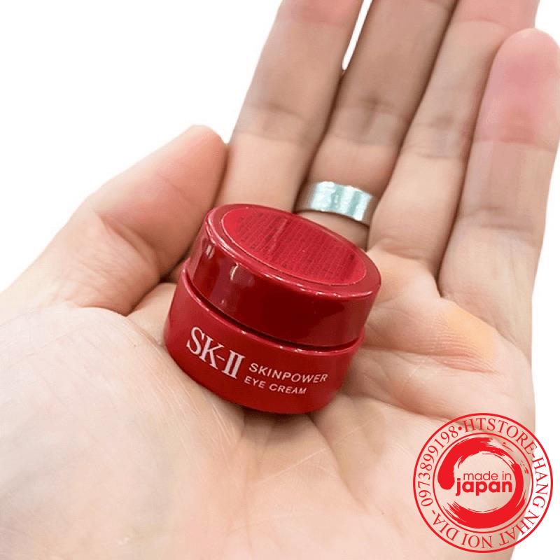 Kem dưỡng mắt SKINPOWER EYE CREAM SKII mini 2.5g - HÀNG NỘI ĐỊA NHẬT