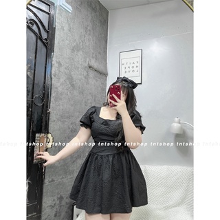 ĐẦM GẤM TAY BỒNG ĐÍNH ĐÁ  [TNT SHOP BIGSIZE 60KG 90KG]