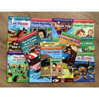 🔥 o.x.f.o.r.d phonics reader 15 cuốn - kèm file nghe mp3 🔥