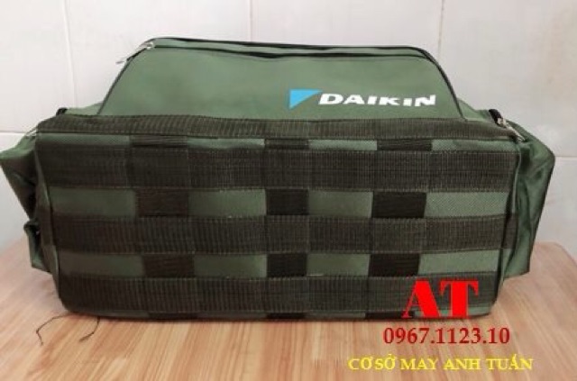 [RẺ NHẤT SHOPEE] Túi đồ nghề - Daikin size trung cao cấp màu xanh lính