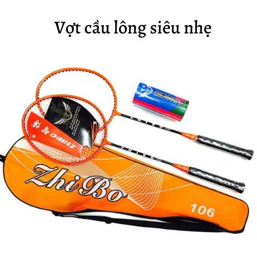 COMBO Bộ Vợt cầu lông Rodler hợp kim nhôm