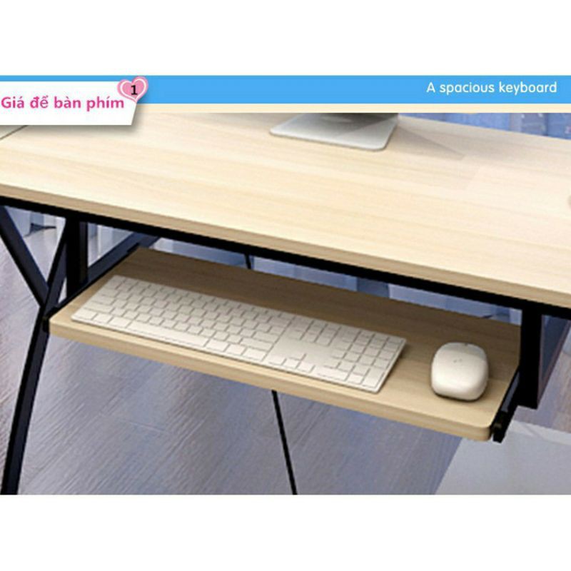 Bàn chữ L để máy tính và sách bằng gỗ ván ép dùng để học tập và làm việc | BigBuy360 - bigbuy360.vn