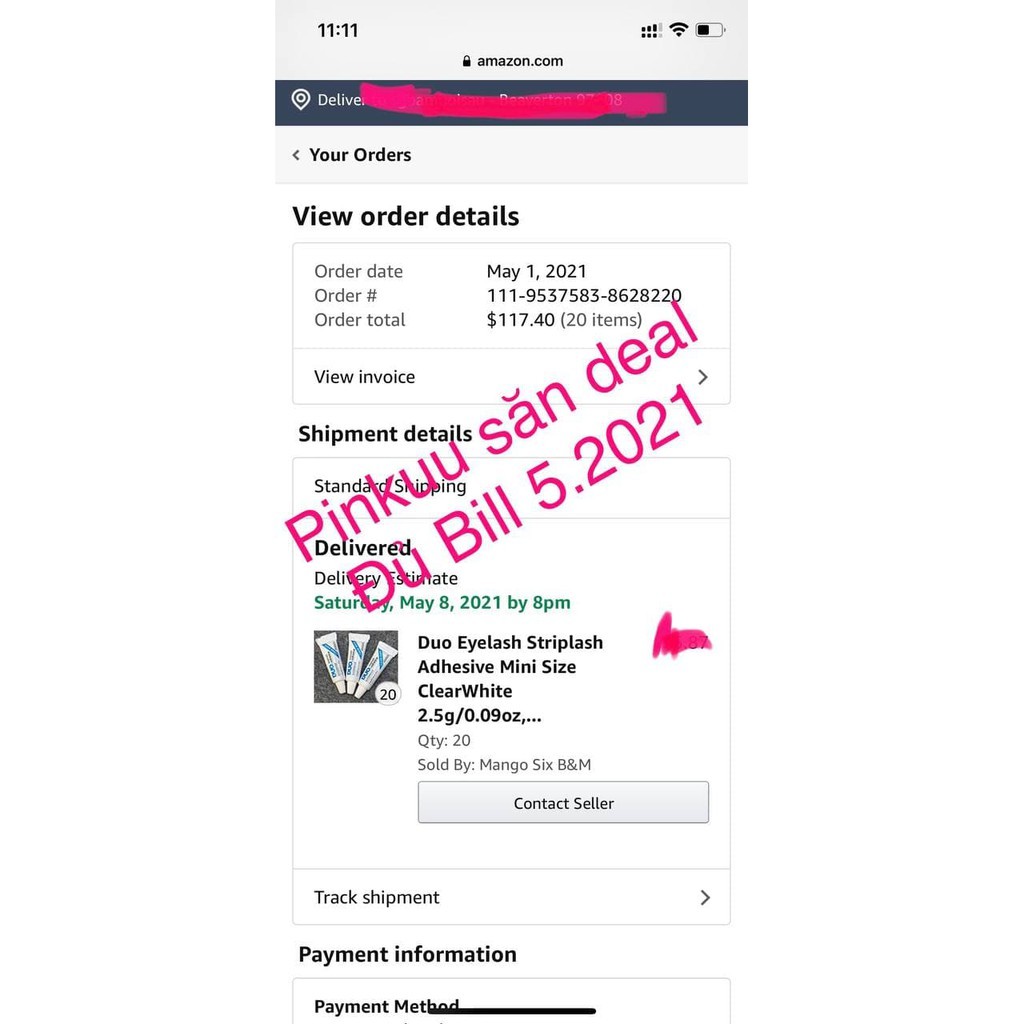 Keo dán mi Duo Strip Lash Adhesive White/Clear